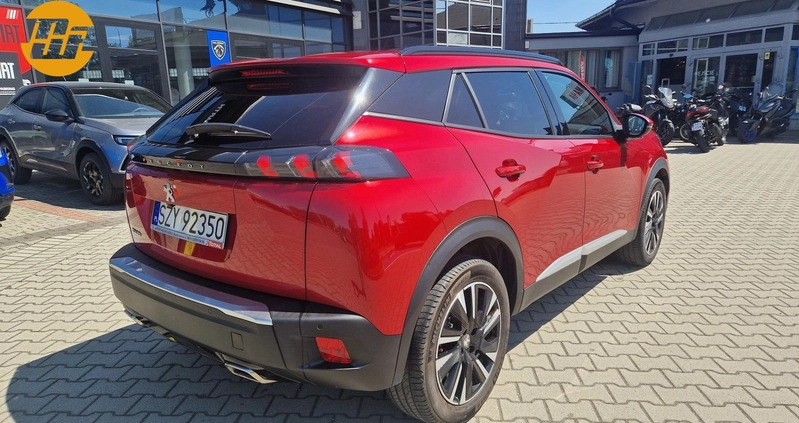Peugeot 2008 cena 89900 przebieg: 25185, rok produkcji 2020 z Jedlicze małe 596